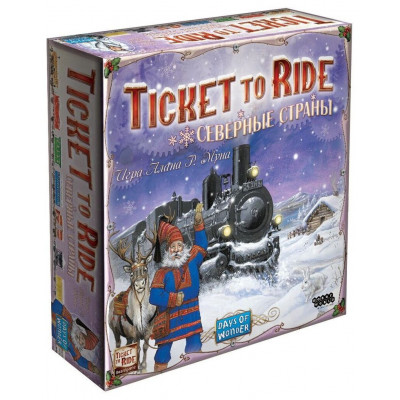 Настольная игра HOBBY WORLD Билет на Поезд: Северные страны