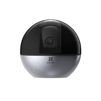 Поворотная камера видеонаблюдения EZVIZ C6W серый/черный