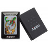 Zippo Зажигалка ZIPPO Dragon Design 29837 Серебряная Тигр и Дракон (Made in USA) серебристый